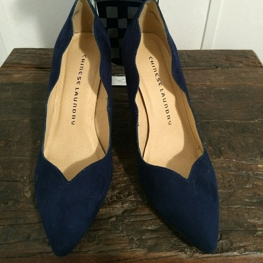 Chinese Laundry Navy Blue Heels